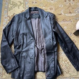 Siena Studio Black Leather Jacket